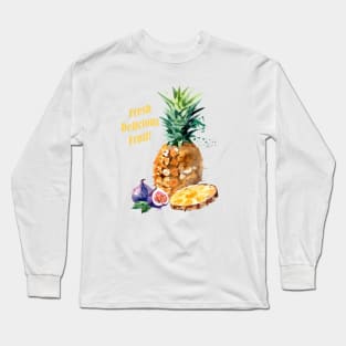 Fresh Delicious Fruit Long Sleeve T-Shirt